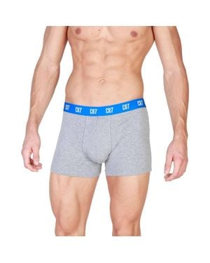 Cr7 Trunk Cotton Stretch Boxers - Blue