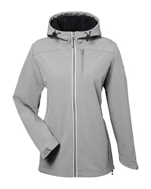 Nautica Wavestorm Hooded Soft Shell Jacket - Gray