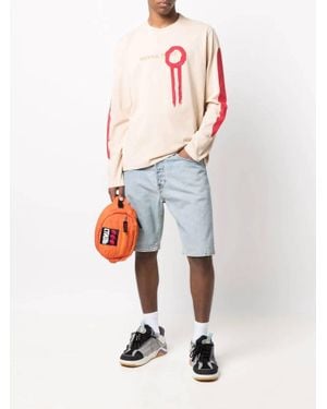 DIESEL T-Just Long Sleeve T-Shirt - White