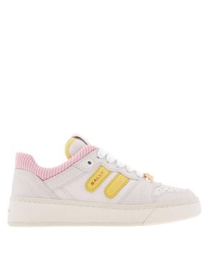 Bally Raise Royalty Leather Sneakers - Multicolor