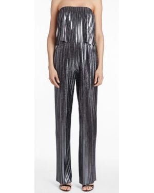 Amanda Uprichard Collina Jumpsuit - Black