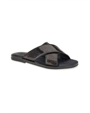 Ferragamo Sion Criss-Cross Sandals - Black