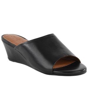 Seychelles Isn'T She Lovely Leather Wedge Sandal - Black