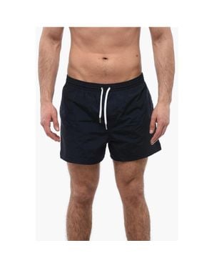 DSquared² Swim Boxer With Contrasting Logo - Blue