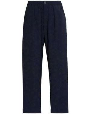 Marni Relaxed-Fit Virgin Wool Pants - Blue