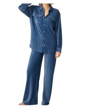 Pj Salvage Craving Corduroy Pant - Blue