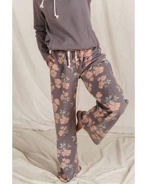 Ampersand Ave Wide Leg Comfy Pant - Multicolor