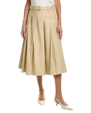 Officine Generale Officine Generale Kenia Twill Skirt - Natural