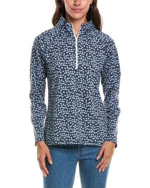 Duffield Lane Everett 1/4-Zip Pullover - Blue