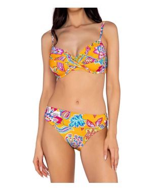 Sunsets Inc. Utopia Unforgettable Bikini Bottom - Orange