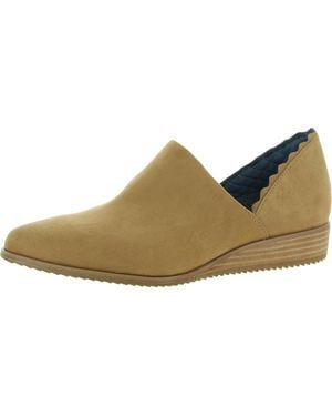 Dr. Scholls Kaley Suede Slip On Loafers - Brown