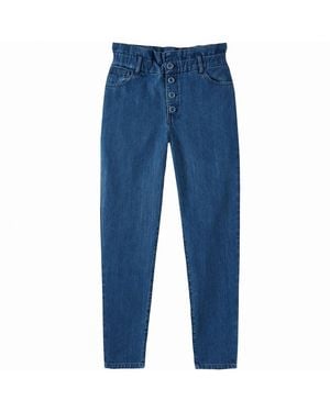 Emile Et Ida Organic Cotton Pants - Blue