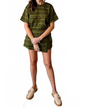 Voya Sure Thing Skort Set - Black