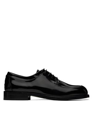 Ferragamo Paul Lace-Up Biker Boots in Black for Men | Lyst display picture 3