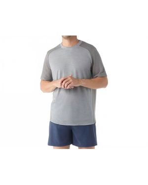 Smartwool Active Mesh Short Sleeve Shirt - Gray