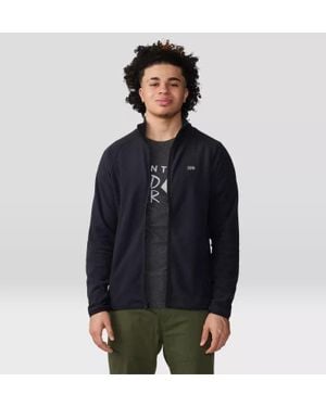 Mountain Hardwear Microchill Jacket Fleece Full Zip Erk72 - Blue