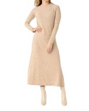 Coco + Carmen Julane Knit Dress With Belt - Natural