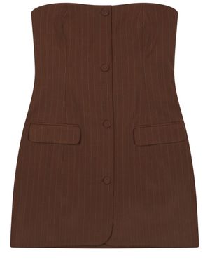 Jean Paul Gaultier Chic Mini Dress For - Brown