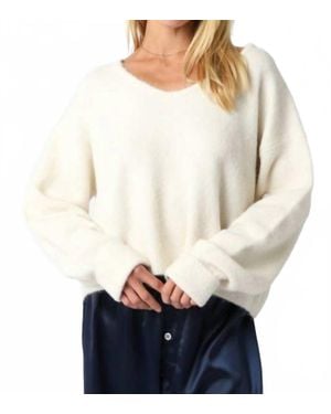 Olivaceous Stella Knit Top - Natural