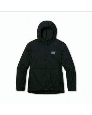 Mountain Hardwear Lightweight Jacket With Attached Hood - Green