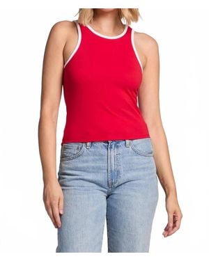 Chaser Brand Libson Tank Top - Red