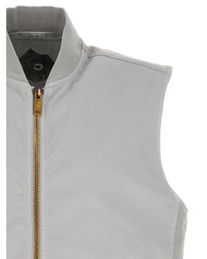 Objects IV Life Cotton Sleeveless Jacket - Gray