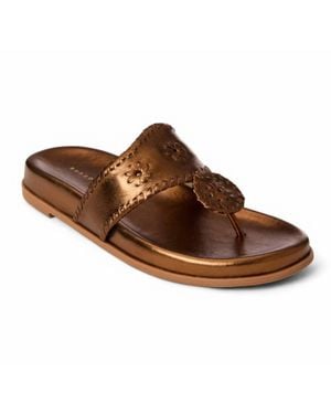 Jack Rogers Jacks Thong Sandal - Brown