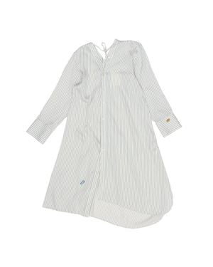 Acne Studios Clear Dress With Smooth Silhouette And Clean Lines - White