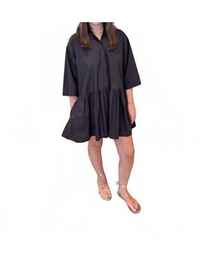 Corey Lynn Calter Shirt Dress - Blue