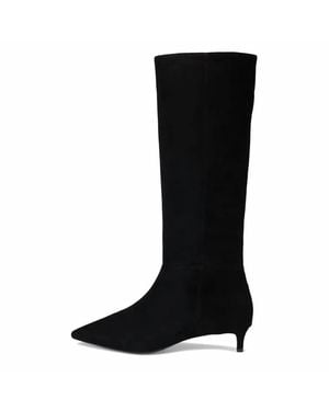Cole Haan Go-To Knee Heel Boots - Black