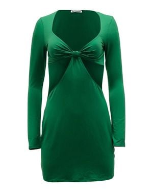 Reformation Hale Cutout Mini Dress - Green