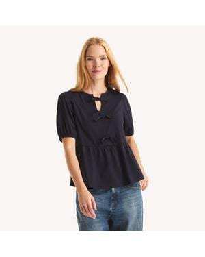 Nautica Bow Tie Top - Black