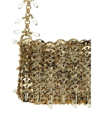 Rabanne 1969 Nano Crystal Shoulder Bag - Metallic