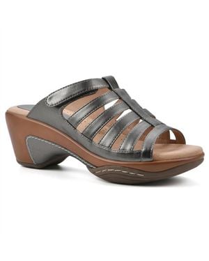 White Mountain Valencia Sandals - Gray