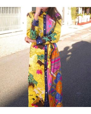Mucho Gusto Francis Bay Long Dress - Multicolor