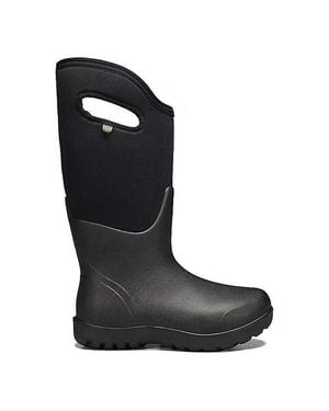 Bogs Neo Classic Tall Wide Calf 72561W-001 Snow Boots Zap849 - Black