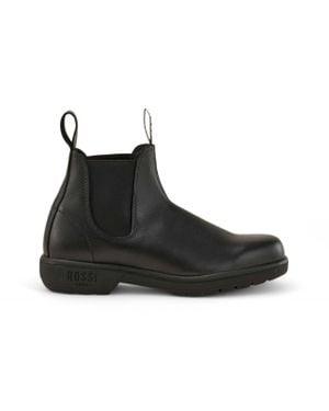 Rossi Boots Rossi 301 Endura Leather Chelsea Boots - Black