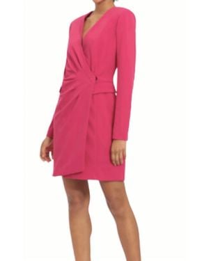 Donna Morgan Blazer Cross Dress - Pink