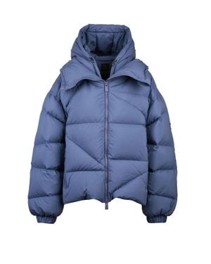 Bacon Polyester Double B Down Jacket - Blue