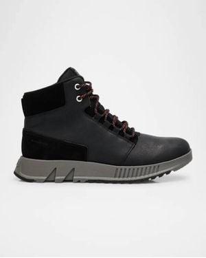 Sorel Mac Hill Mid Boot Suede Leather - Black