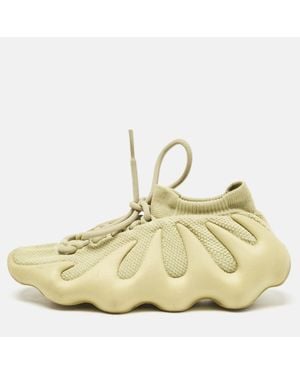 Yeezy Knit Fabric 450 Resin Sneakers Size 36 - Metallic