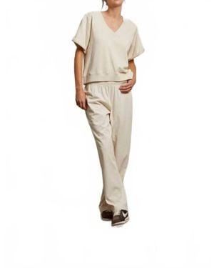 PERFECTWHITETEE Adele Cotton Pants - White