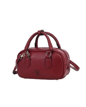 MKF Collection by Mia K Vesper Satchel Bag Vegan Leather Shoulder Bag Handbag Purse By Mia K - Red