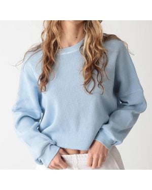 Electric and Rose Jude Thermal Tee - Blue