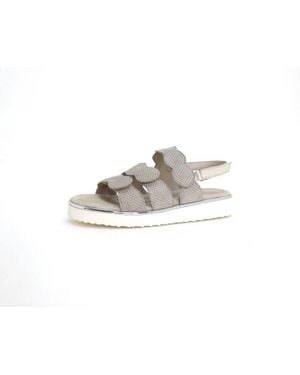 Bella Comforto Jessa Triple Straps Sandals - Natural