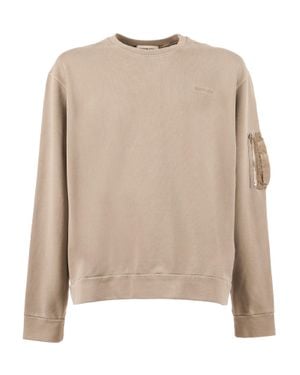 Premiata Dunito Cotton Sweatshirt - Natural