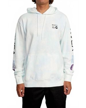 RVCA Anp Dye Hoodie - White