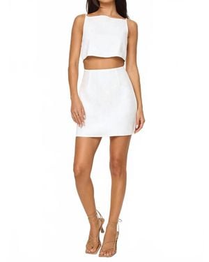LSPACE Racquel Mini Dress - White