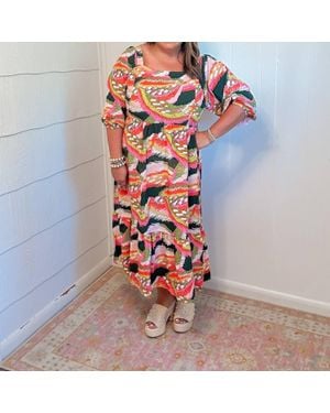 Michelle Mcdowell Wild Wonder Dress - Blue