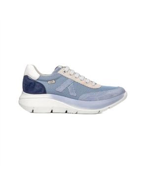 Callaghan Algoritmo Leather Sneakers - Blue